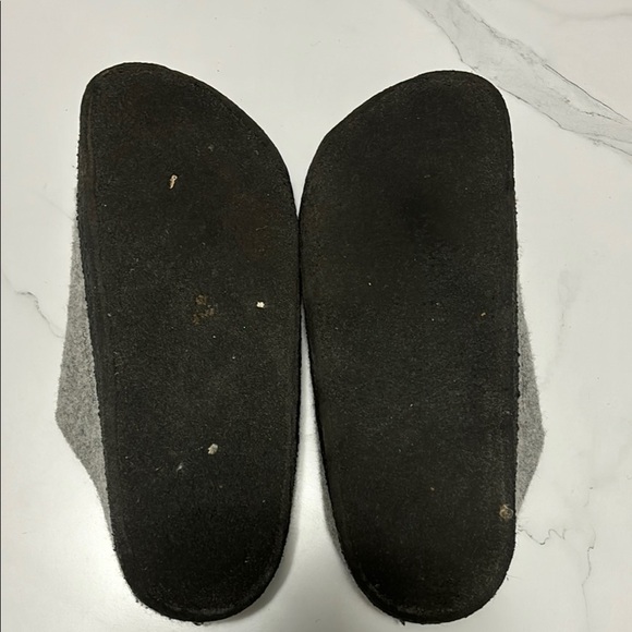BIRKENSTOCK Gray Wool Slippers - Picture 5 of 5